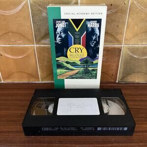 Cry, The Beloved Country VHS 1995 Special Academy Screener FYC Miramax